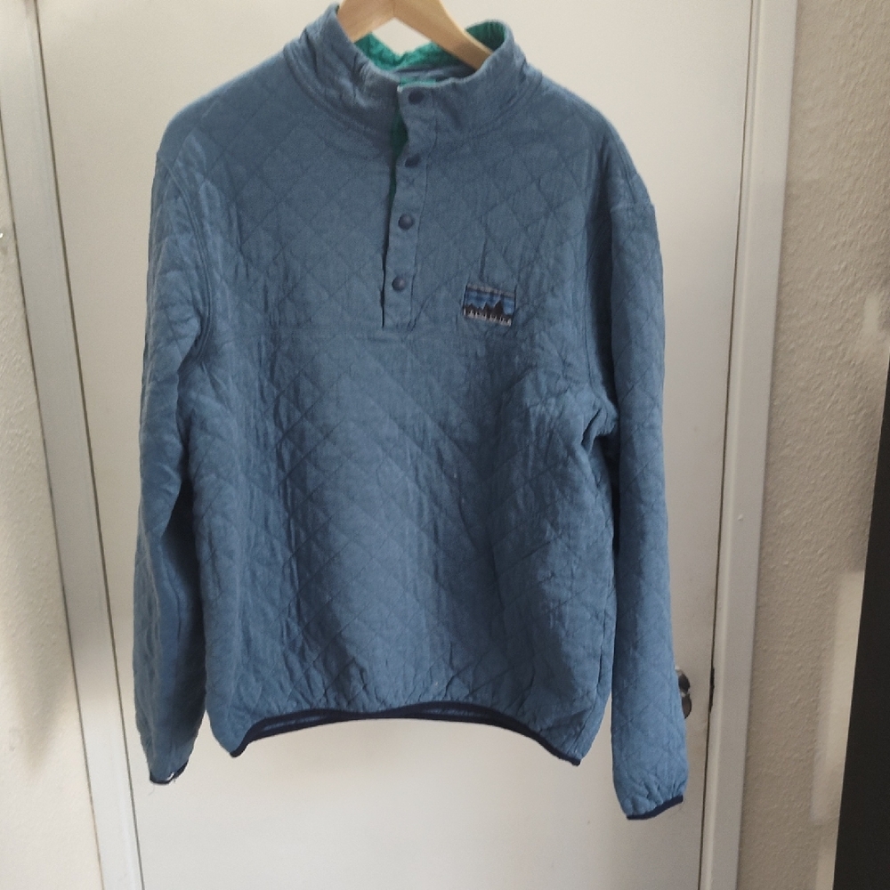 Patagonia Organic Cotton Blue Jacket